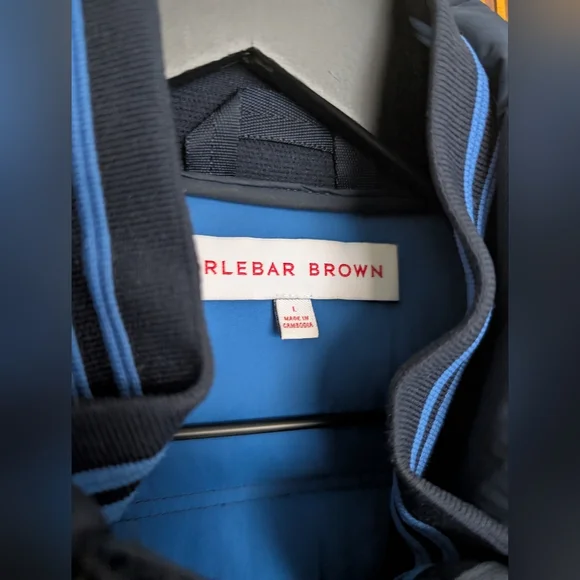 Orlebar Brown Navy Puffer Vest Large - Picture 5 of 9